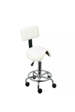 Load image into Gallery viewer, Stool with Backrest - Direct Spa Essentials