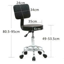 Load image into Gallery viewer, Stool with Backrest - Direct Spa Essentials