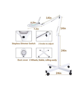 LED Floor Magnifying Lamp (upgraded) - Direct Spa Essentials