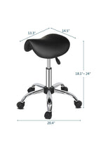 Load image into Gallery viewer, Saddle stool

